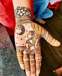 Latest Karva Chauth Mehendi Designs Pc Jammu Life Southindianbride Thebride Wedd Dulhan Mehndi Designs Karva Chauth Mehndi Designs Mehndi Design Photos