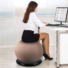 You can snag this sleek balance ball chair in one of nine colors, which include both. Best Balance Ball Chairs For Sitting Behind A Desk Vurni
