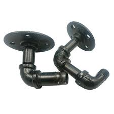 Ferguson is the #1 us plumbing supply company and a top distributor of hvac parts, waterworks supplies, and mro products. China Diy Style Floating Shelf Home Decorative Pipe Fittings 1 2 Coating Black Flange On Global Sources