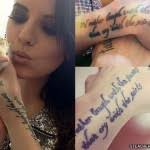 It is the symbol of her faith in christianity. Katee Sackhoff S 4 Tattoos Meanings Steal Her Style