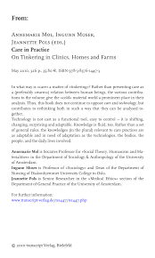 Guardian angels at homecare is a privately owned home health care agency in richardson, texas. Pdf Care In Practice On Tinkering In Clinics Homes And Farms