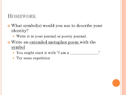 Kitchenette building poem extended metaphor meaning. 4 8 Extended Metaphor Symbol Ppt Download