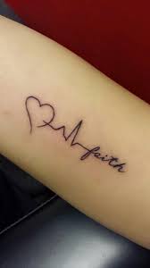 My Arm Heart Vital Signs Faith Tattoo Heartbeat Tattoo Tattoos Faith Tattoo