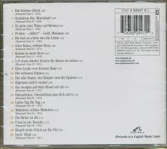 Text písně es geht eine traene auf reisen — salvatore adamo: Adamo Cd So Bin Ich Das Beste Von Adamo Cd Bear Family Records