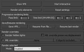 Corona Render Settings Corona Render Corona Rendering