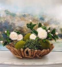 Showroom Picture Greenery Arrangements Camellia Flower Flowers