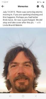 Storm watching at Crystal Ridge 10 years ago