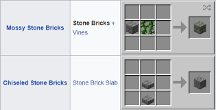 They can also be crafted as of snapshot 14w02b. Suggestion Purchaseable Craftable Stone Variants Hypixel Minecraft Server And Maps