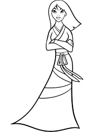 A young chinese maiden disguises herself as a male warrior in order to save besides, mulan is made a superhero with great talent when she was very young. Mulan Coloring Pages Online Free Coloring Home