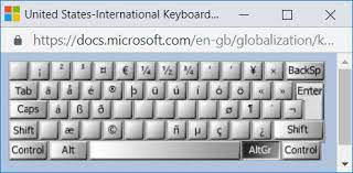This is how you may type this symbol in word using. German Characters On Us International Keyboard Layout Super User