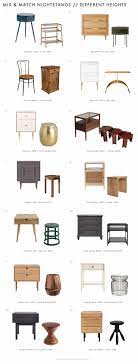 Plant a wooden crate on hairpin legs. How To Mix And Match Nightstands Like A Designer