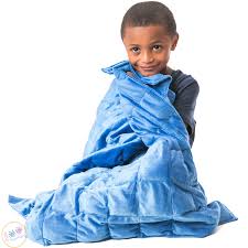 Wayfair.com has been visited by 1m+ users in the past month For Kids And Youth 36x48 Cotton 5 Lbs Weighted Idea Weighted Blanket Navy Blue Toys Games Kids Furniture Room Decor