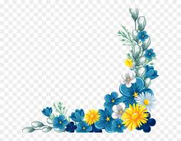 Choose from 420+ corner border graphic resources and download in the form of png, eps, ai or psd. Decorative Borders Flower Yellow Png Image High Quality Flower Corner Border Design Transparent Png Vhv