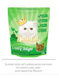 Aatas Cat Country Delight Chicken Cat Dry Food 1 2kg Perromart Singapore Perromart Sg
