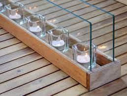 This is a very easy project, but as a mod podger you might not have experience with these wood candle holders i think i may have stumbled upon a fun and easy way to use up all those scraps! Votive Candle Holder Diy Modern Outdoor Lighting