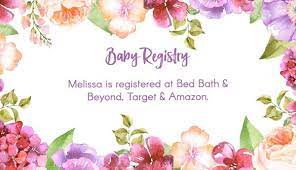 Editable Free Printable Baby Registry Cards Baby Registry Cards Registry Cards Baby Shower Registry