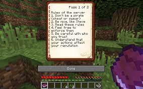 Read below for all the rules. Minecraft Craft The Rules Mod 2021 Download