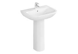 vitra pedestal sink for washbasin s20 white