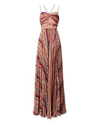 Lana Cutout Gown Designer Maxi Dress Maxi Dress Evening Pleated Mini Dress