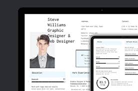 These modern templates built on the latest version of bootstrap 4, html5 and css3, with amazing features like image gallery, image filter, scroll animation. Premium And Free Web Html Resume Template Pixeden
