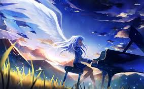 Download Wallpapers Kanade Tachibana Angel Manga Angel Beats Tachibana Kanade Besthqwallpapers Com Angel Beats Anime Angel Beats Beats Wallpaper