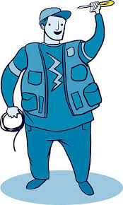 Https Www Inkarnet Com Vector Art Illustration Illustration Electrician