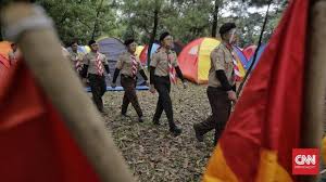 Pada hari tersebut gerakan pramuka genap berusia 60 tahun. Provklibend62m