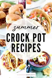 50+ summer slow cooker recipes with smartpoints. 21 Easy Slow Cooker Recipes For Summer Suburban Simplicity