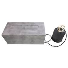 Hampton bay 42 inch fire pit table. Hampton Bay 42 In X 20 In Rectangular Steel Fire Pit Concrete With Decorative Concrete Gfhd42 The Home Depot In 2021 Steel Fire Pit Rectangular Fire Pit Concrete Decor