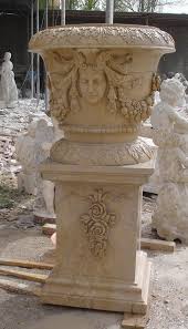 There are 213 cast stone planter for sale on etsy, and they cost $76.36 on average. Cast Stone Garden Urn Planters Large Stone Plant Pots Wholesaler Hangmao