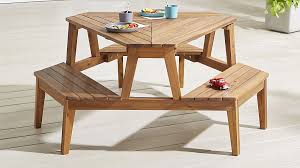 Modern Kids Picnic Table Crate And Barrel Kids Picnic Table Kids Outdoor Table Picnic Table With Umbrella