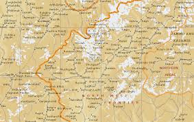 Detailed map of kush and near places. Maps Of The Hindu Kush Region In Pakistan And Afghanistan