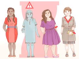 Female body shapes are four different ideal types, generally classified as pear or spoon, hour glass, apple or ruler. How To Dress For Your Body Type 11 Steps With Pictures