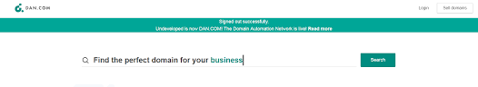 Undeveloped Is Now Dan Com Namepros