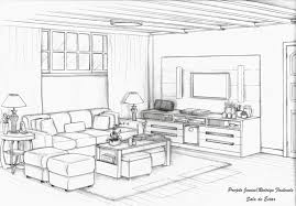 Interior Drawing Interior Architecture Design Drawing Interior Interior Design Sketches