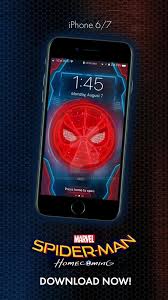 Lock Screen Marvel Spiderman Wallpaper