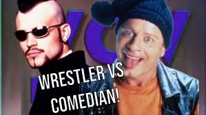 WRESTLER VS COMEDIAN!