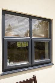 This Is A Rehau Casement Window In Anthracite Grey Upvc Windows Windows Exterior Front Doors With Windows