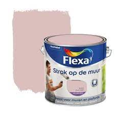 flexa strak op de muur muurverf oudroze 2 5 l kopen muurverf kleur karwei muurverf muurverf kleuren oudroze