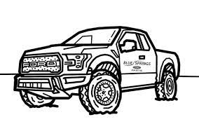 Anatotitan or edmontosaurus coloring pages. Ford Raptor Stars In Its Own Colouring Book Autofile Ca