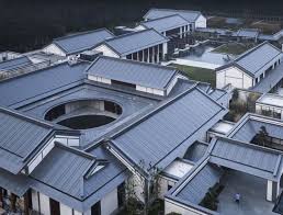 Gallery Of Weihai Hospital Of Traditional Chinese Medicine Gla 2 Chinese Courtyard Chinese Architecture Healthcare Architecture