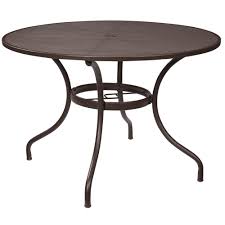 Maybe you would like to learn more about one of these? Stylewell Mix And Match 42 In Round Mesh Outdoor Patio Dining Table Fts60704 The Home Depot Round Patio Table Outdoor Dining Furniture Dining Table