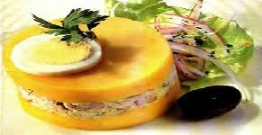 Receta causa peruana de atún: Causa Rellena Con Atun Como Cocinar