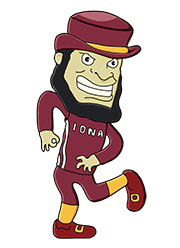 The iona college athletics department uses their new inflatable gael mascot at sporting events as well as. Fairfield Iona Early Edition Game Notes Fairfield Stags Message Board