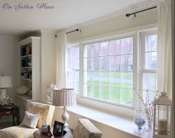 Custom window treatments make your living room or bedroom snazzier, thanks to this exquisite set of window curtains and 2 decoratice baskets. Picture Window Curtains And Window Treatments Ideas On Foter