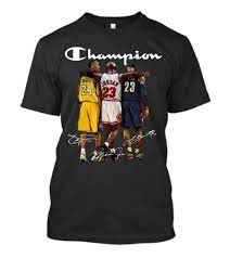 We did not find results for: Kobe Bryant Michael Jordan Lebron James Champion Trending T Shirt Teehag