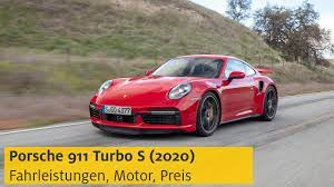And then a 2021 porsche 911 turbo s shows up and hits the reset button. Porsche 911 Turbo S 2020 Fahrleistungen Motor Preis Adac Youtube