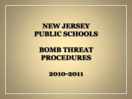 Maybe you would like to learn more about one of these? Ppt New Jersey Public Schools Bomb Threat Procedures 2010 2011 Powerpoint Presentation Id 2755572