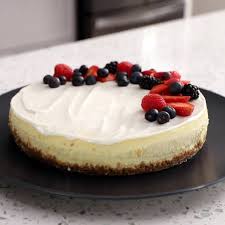New York Style Cheesecake Without Sour Cream Recipe Yummly Recipe In 2020 Sour Cream Recipes Recipes Sour Cream