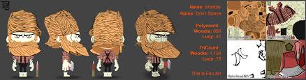 Since woodie players drop their inventory upon transformation, there is a high chance that they will be in darkness once they wake up. Artstation Don T Starve 2d To 3d Character Compilation Kylie Halley